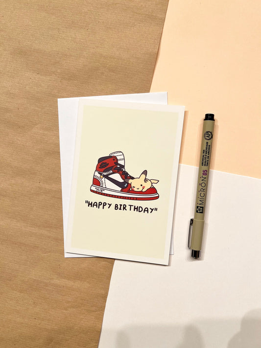 "Happy Birthday" Greeting Card
