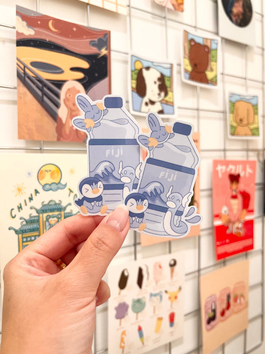 Water Die-Cut Sticker