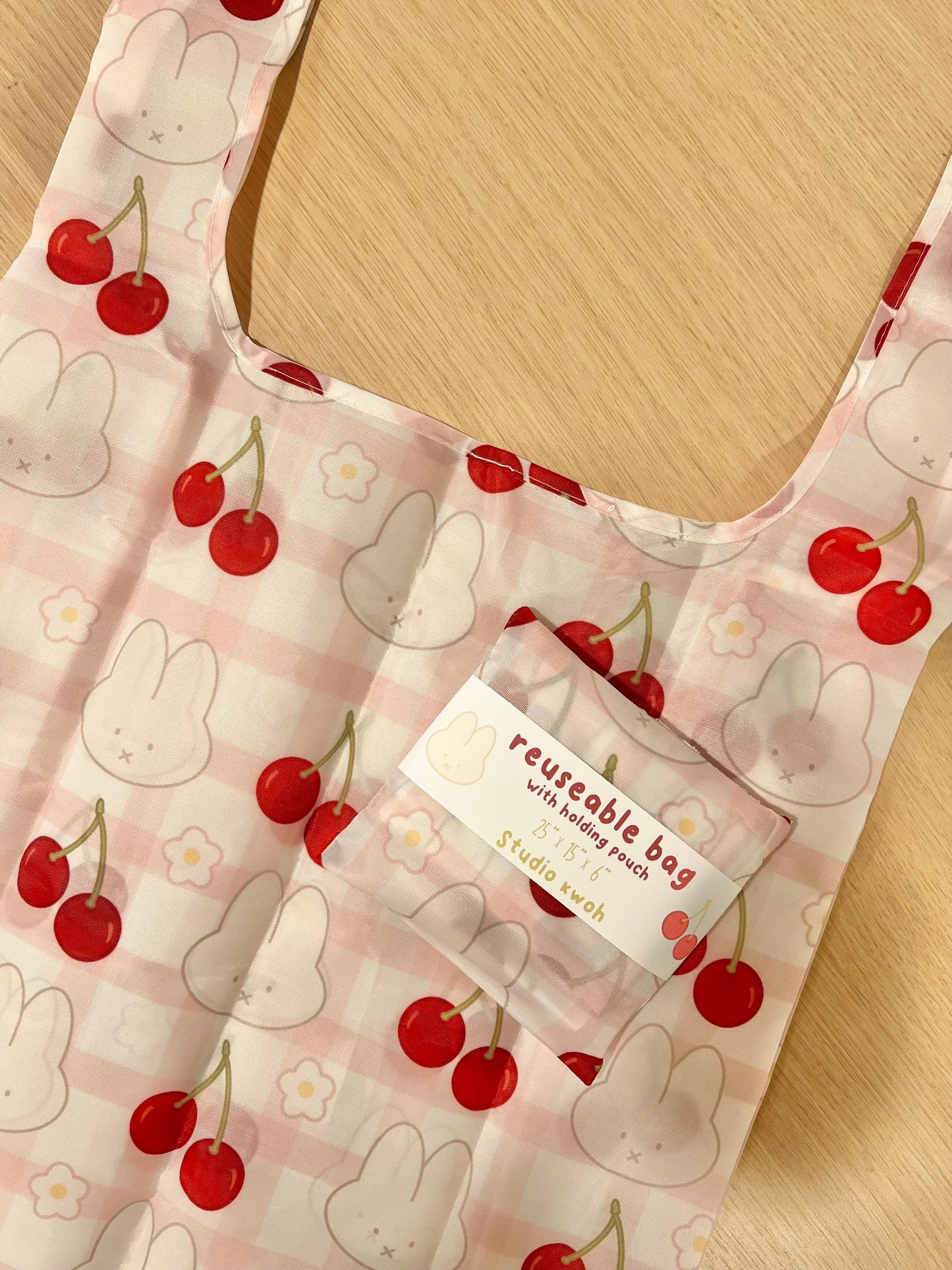 Cherry Reusable Bag