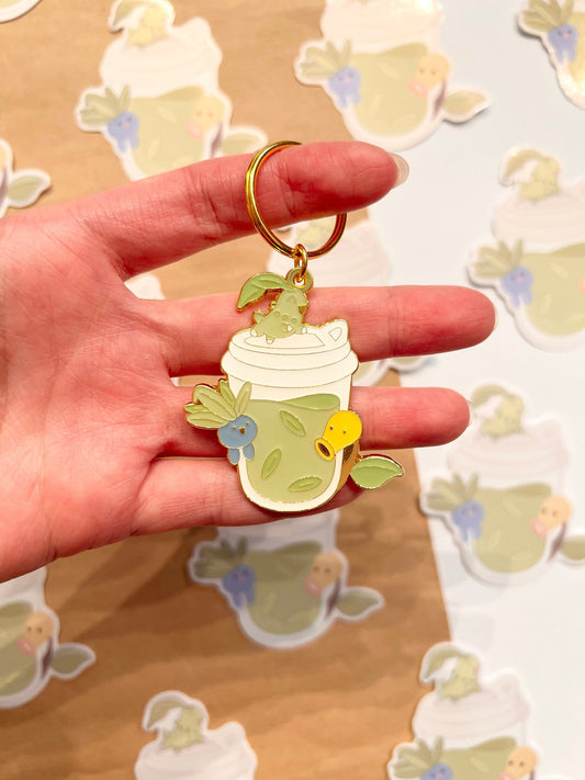 Matcha Keychain