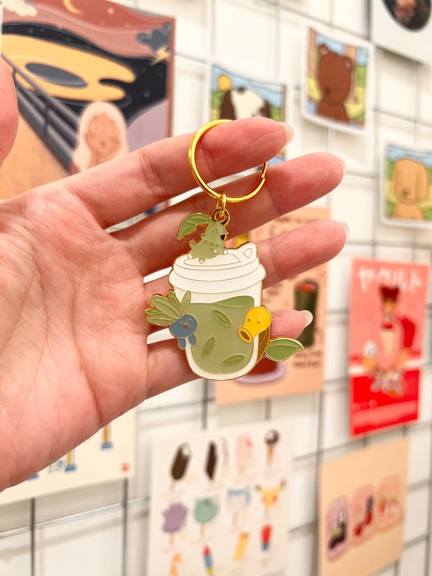 Hot Sauce Keychain