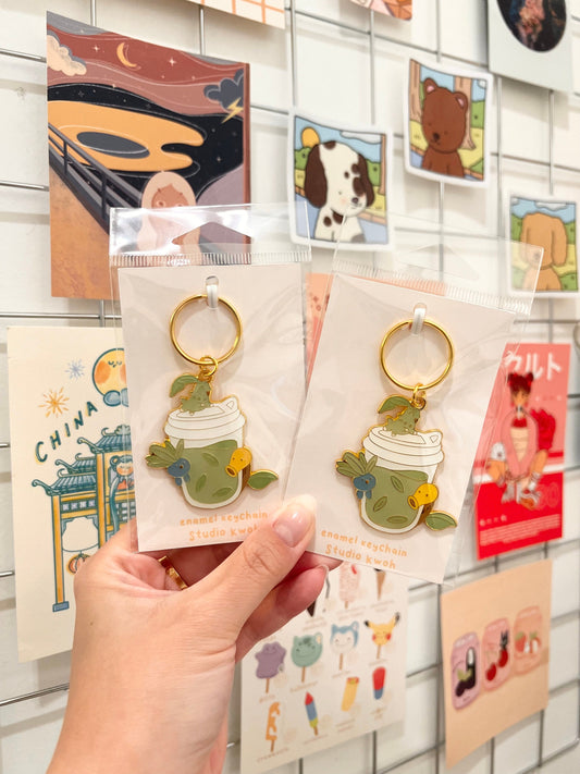 Matcha Keychain