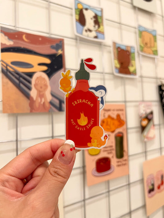 Hot Sauce Die-Cut Sticker
