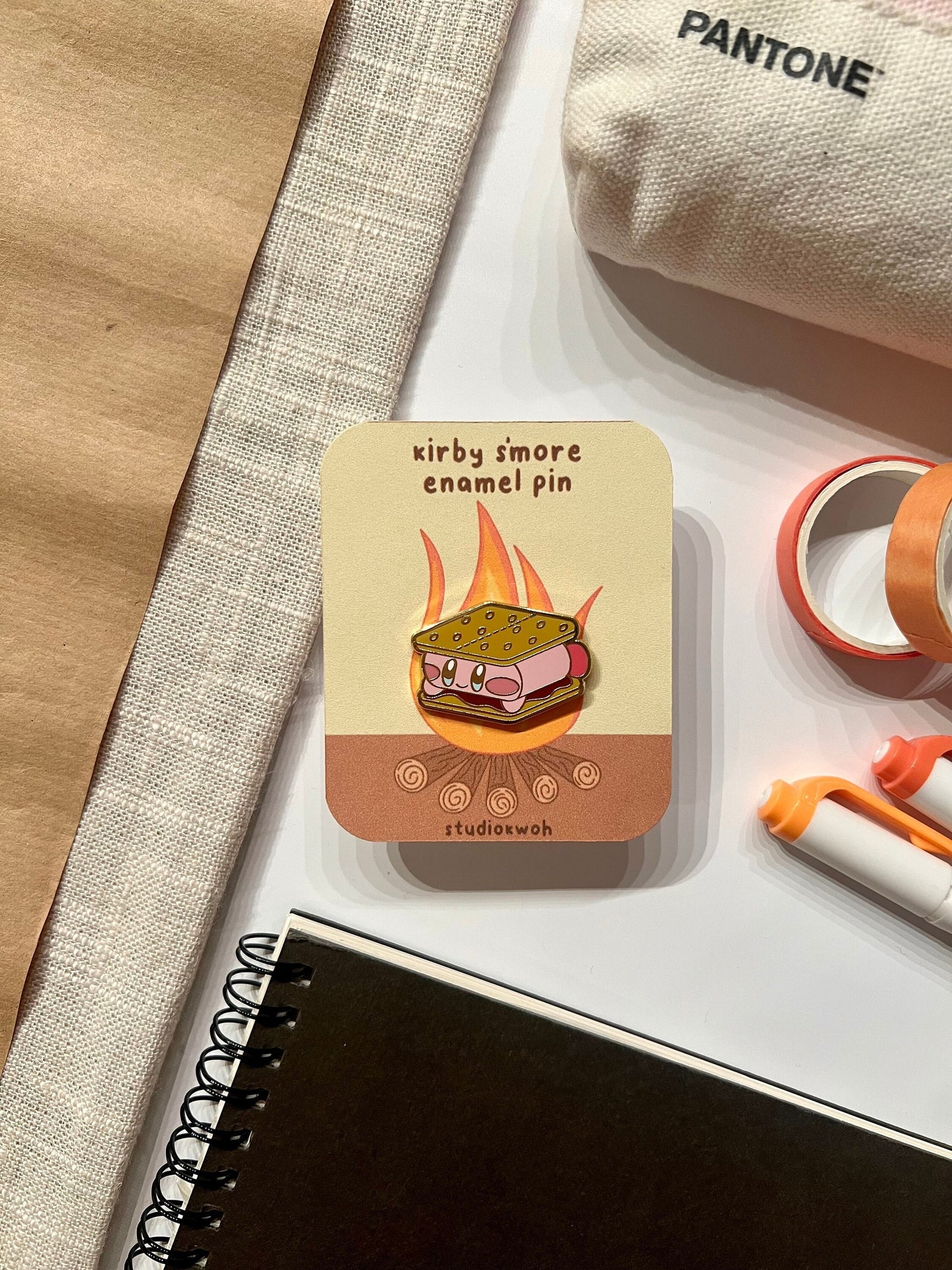 S'more Enamel Pin