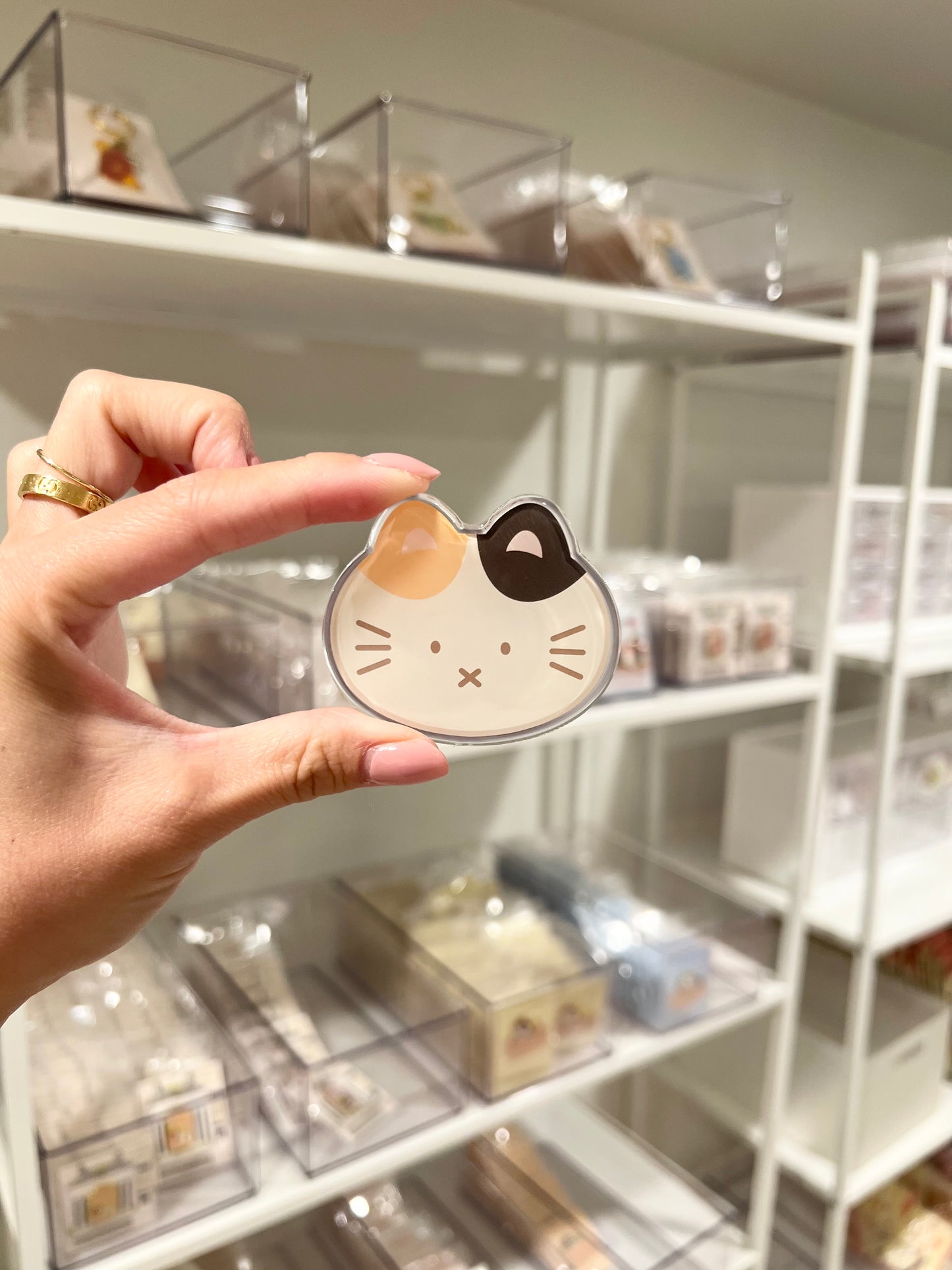 Cat Phone Grip and Stand