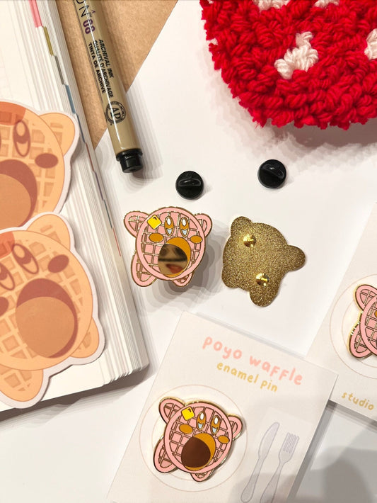 Waffle Pin