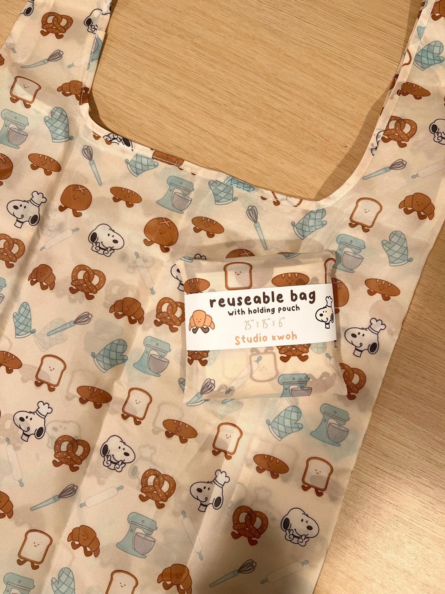 Baked Goods Reusable Bag