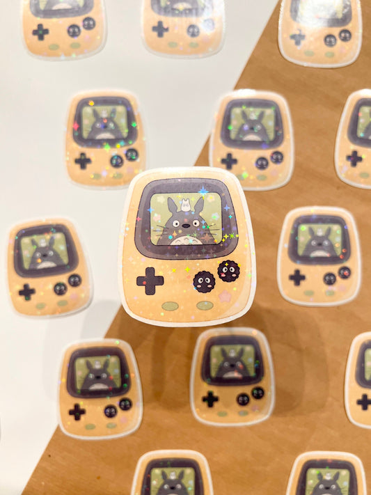 Holographic Game Die-Cut Sticker