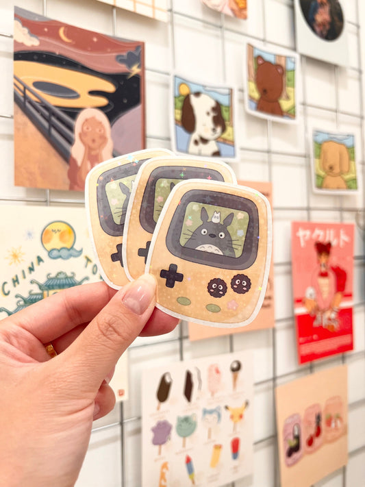 Holographic Game Die-Cut Sticker