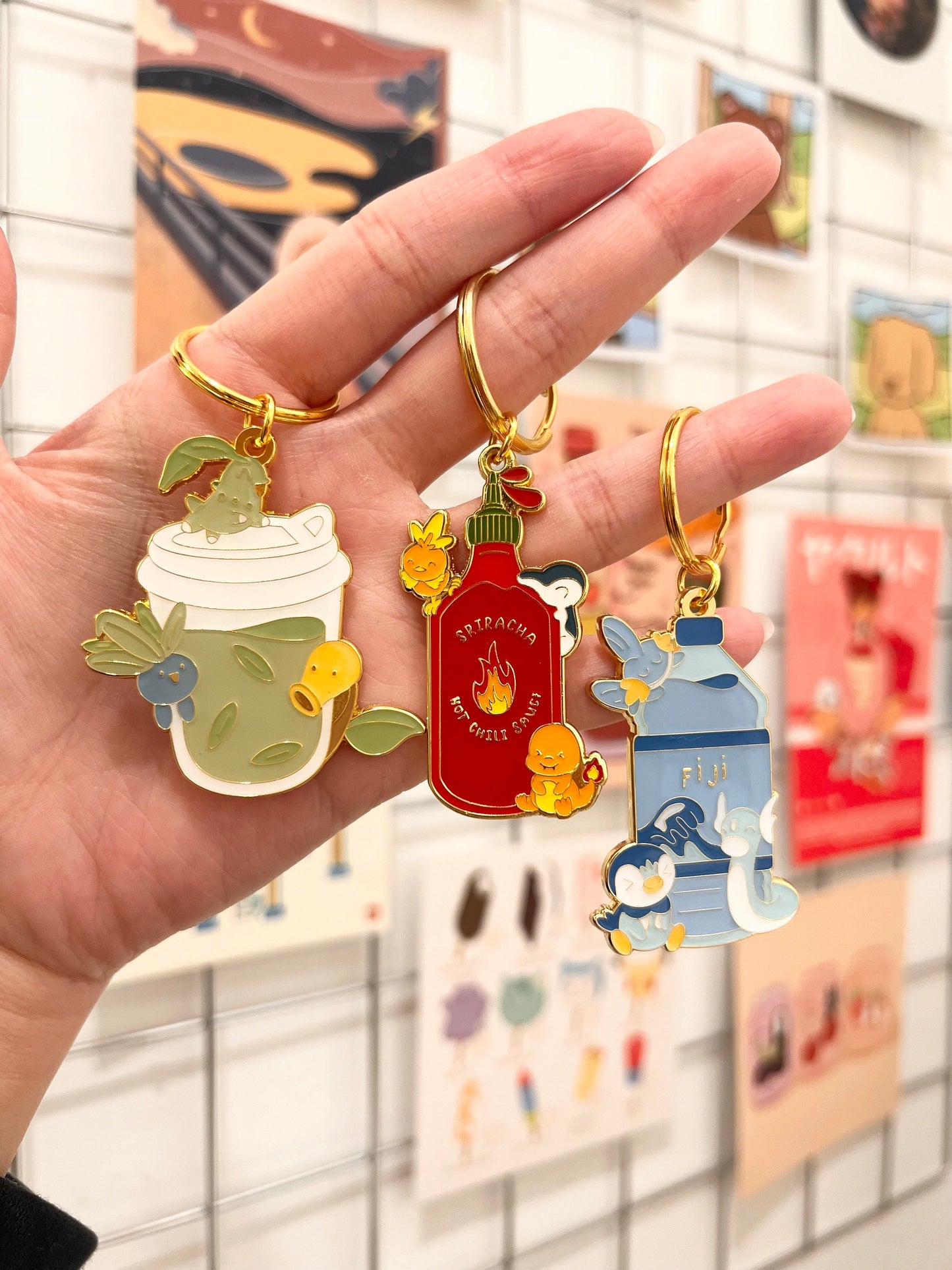 Hot Sauce Keychain