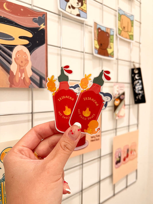 Hot Sauce Die-Cut Sticker