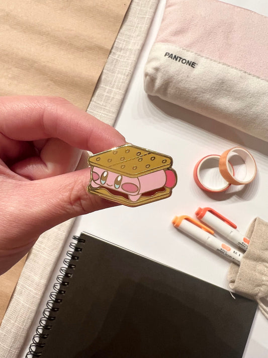 S'more Enamel Pin