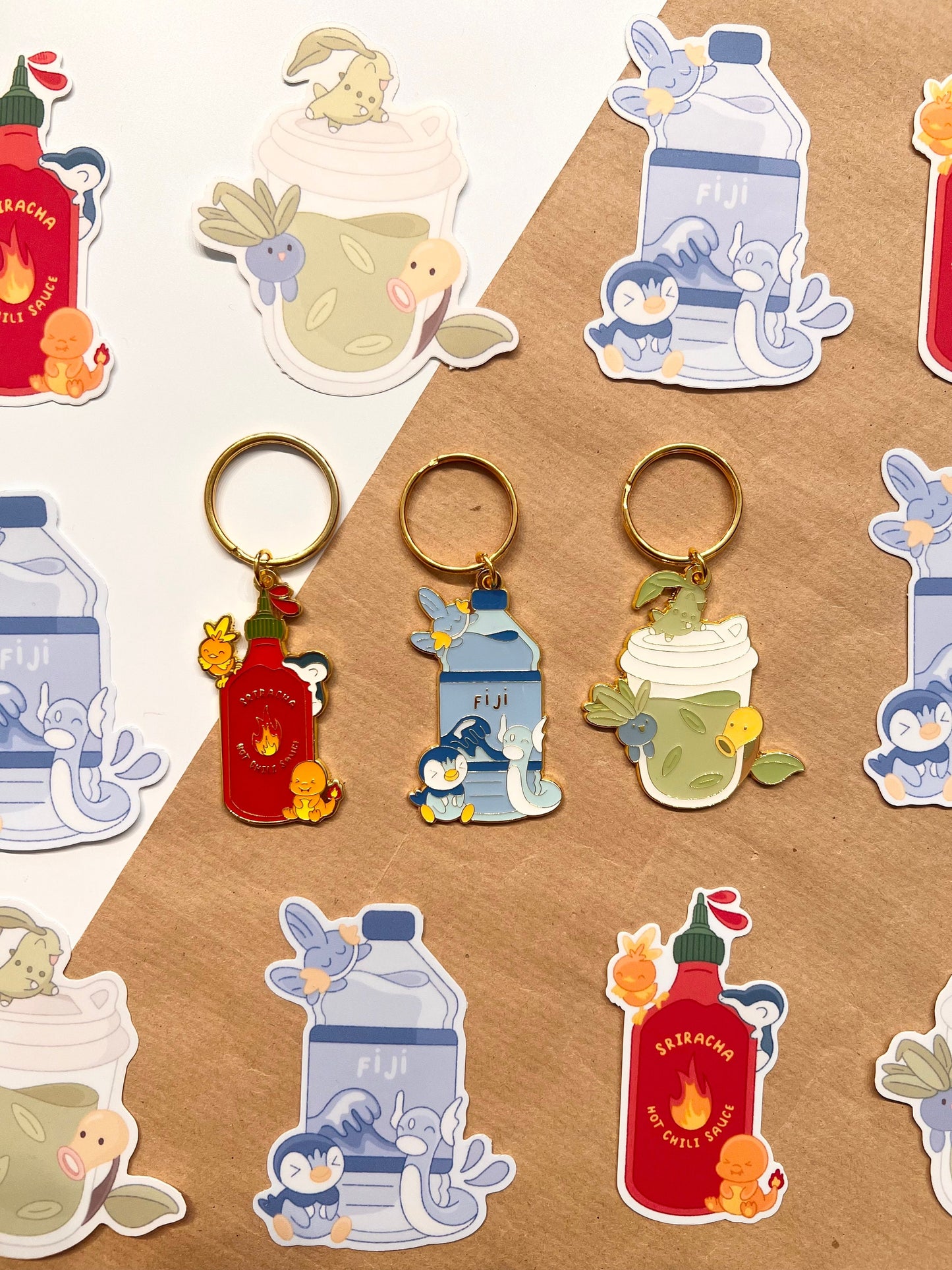 Water Keychain