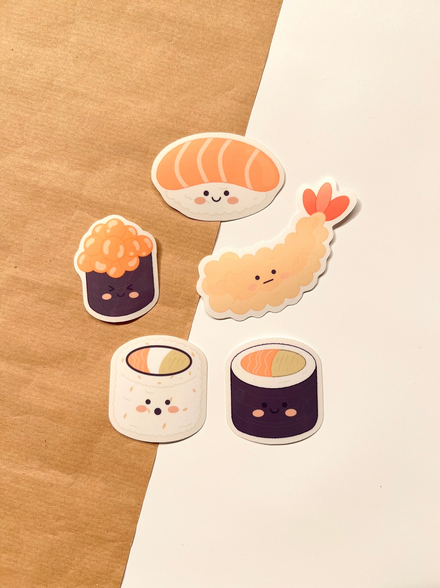 Tempura Shrimp Die-Cut Sticker