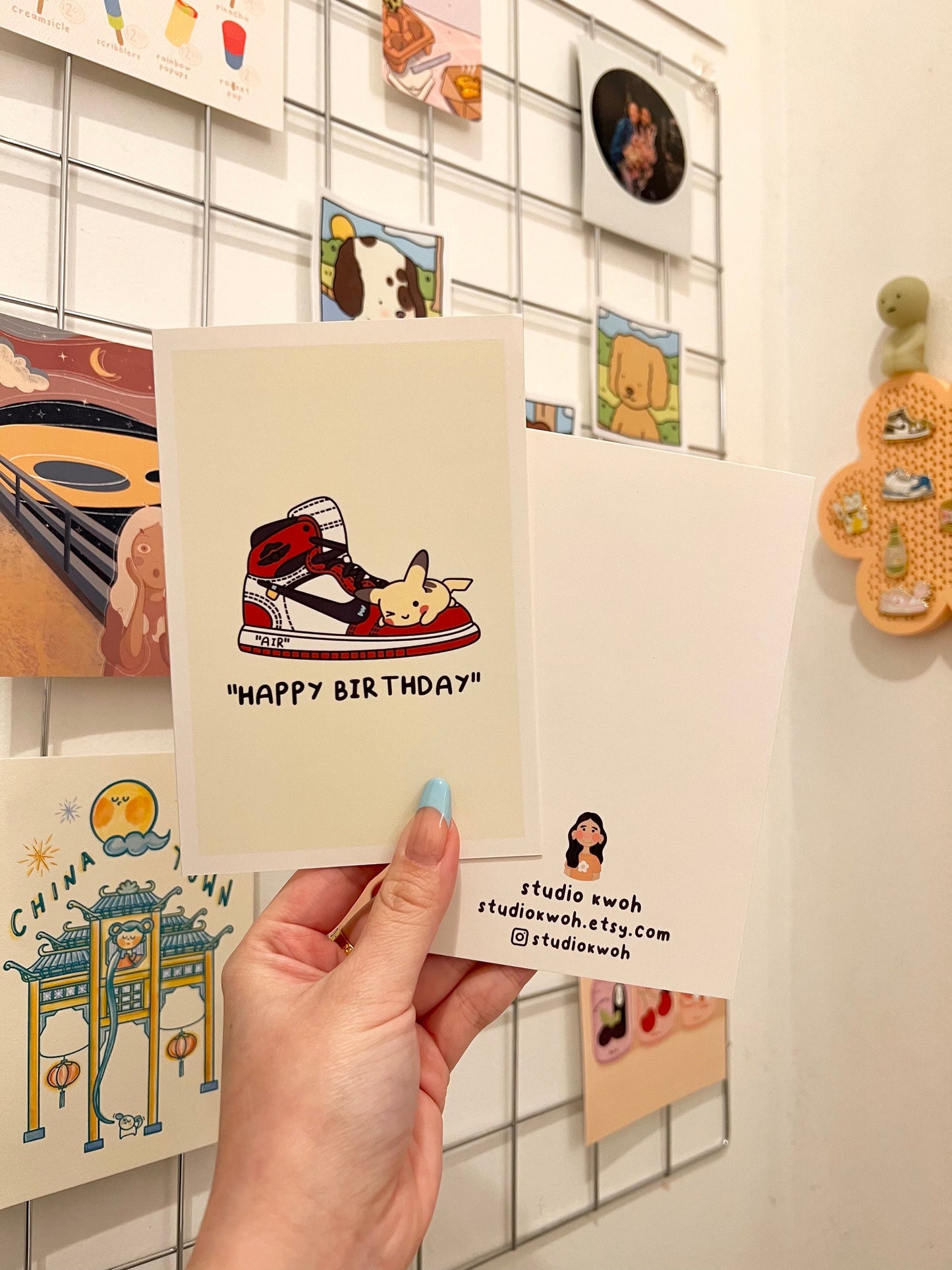 "Happy Birthday" Greeting Card
