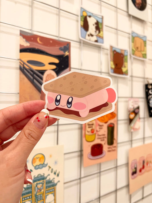 S'more Die-Cut Sticker