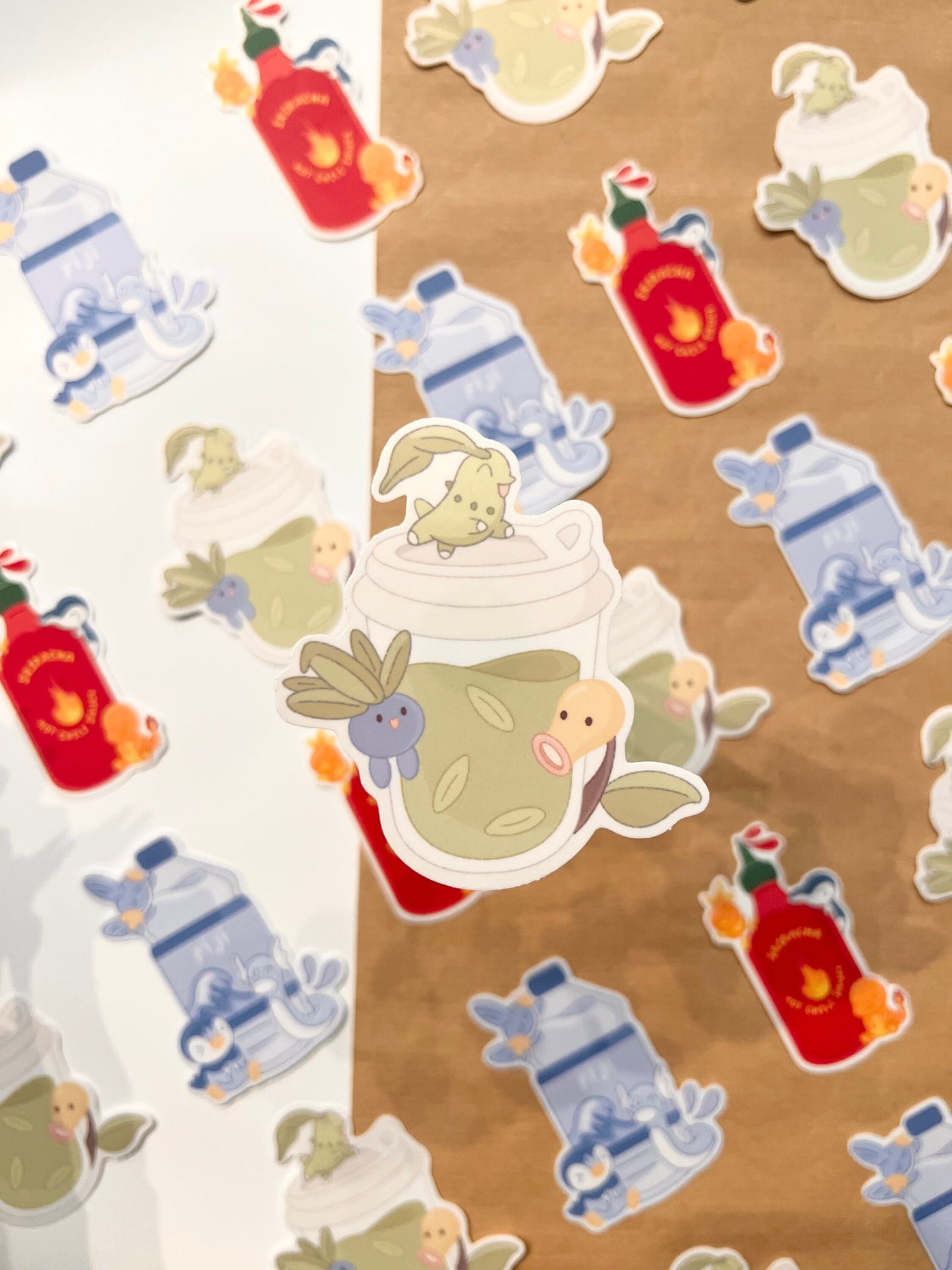 Matcha Die-Cut Sticker