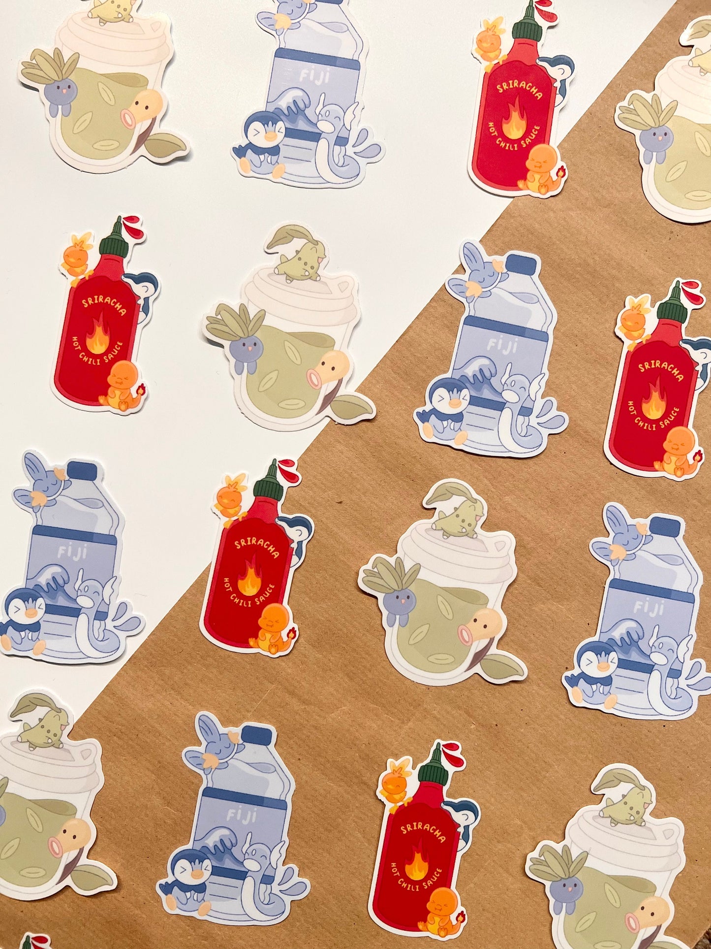 Water Die-Cut Sticker