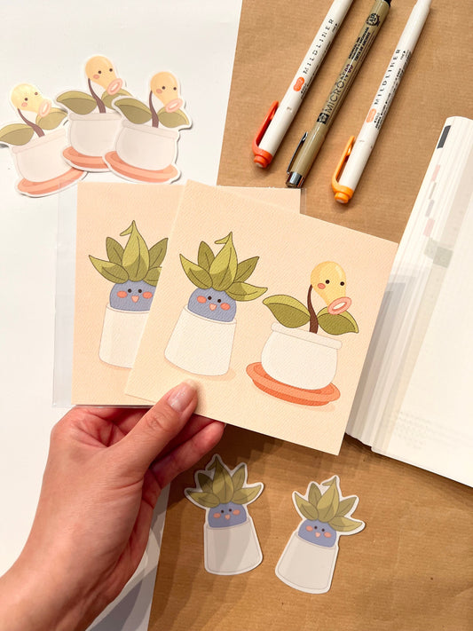 Plants Art Print