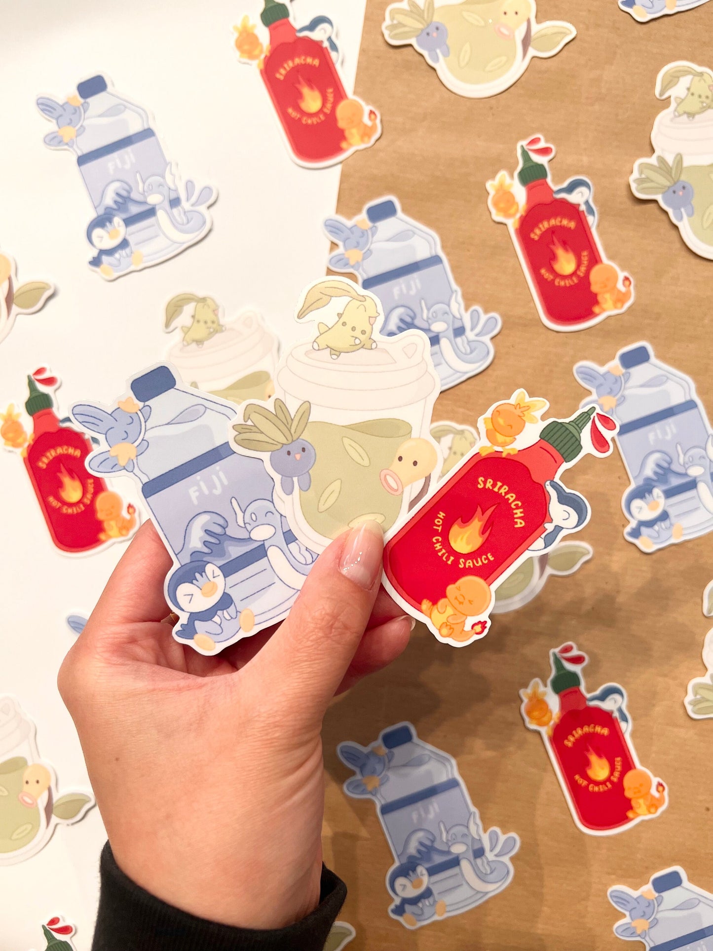 Matcha Die-Cut Sticker