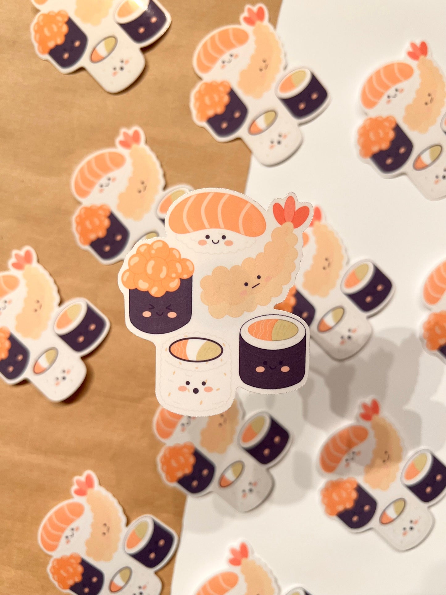 Tempura Shrimp Die-Cut Sticker