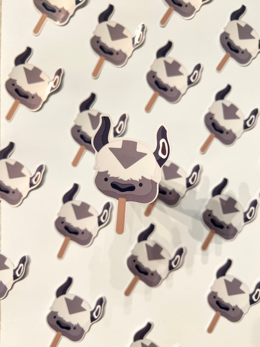 Buffalo Popsicle Die-Cut Sticker