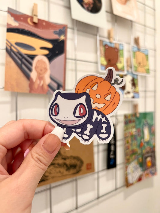 Skelly Die-Cut Sticker