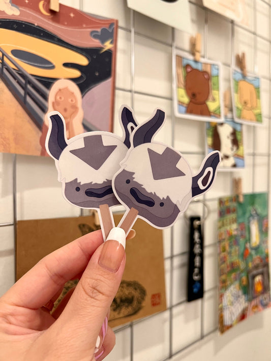 Buffalo Popsicle Die-Cut Sticker